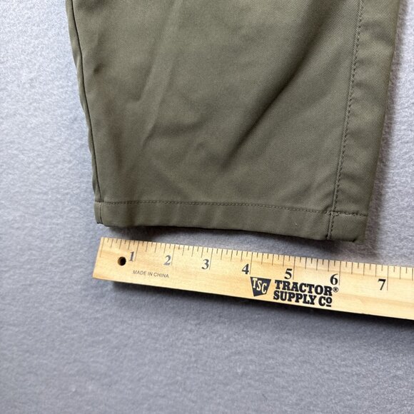 Jack Archer Pants Mens 35x28 Olive Green Jetsetter Tech Chino Performance Travel - Picture 6 of 10
